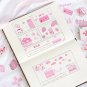 50Pcs Cute Plant Stationery Stickers Kawaii Drink Stickers Paper Adhesive Stickers For Kids DIY Scra