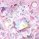 50Pcs Cute Plant Stationery Stickers Kawaii Drink Stickers Paper Adhesive Stickers For Kids DIY Scra