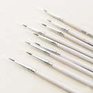 6Pcs/Set Fine Hand-painted Thin Hook Line Pen Drawing Art Pen #0 #00 #000 Paint Brush Art Supplies N