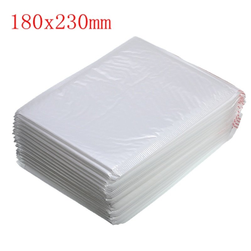 50 PCS/Lot White Foam Envelope Bags Self Seal Mailers Padded Shipping