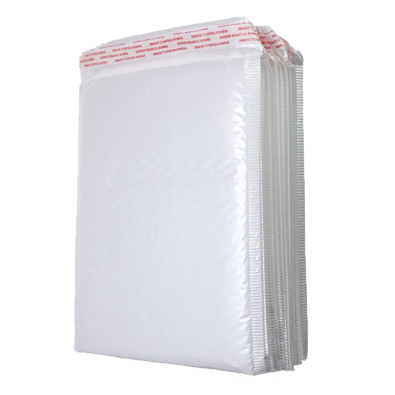 50 PCS/Lot White Foam Envelope Bags Self Seal Mailers Padded Shipping