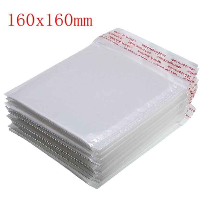 50 PCS/Lot White Foam Envelope Bags Self Seal Mailers Padded Shipping ...