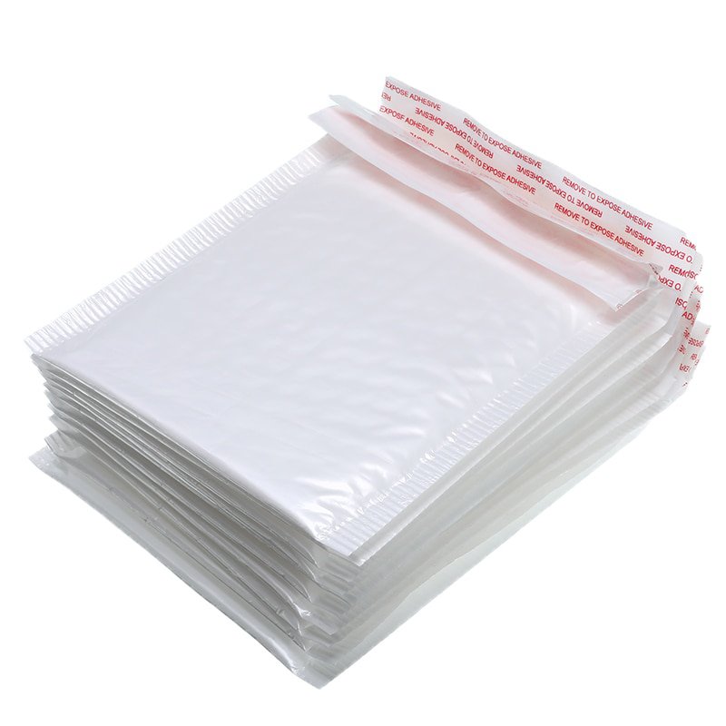 50 PCS/Lot White Foam Envelope Bags Self Seal Mailers Padded Shipping