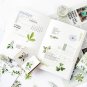 46 Pieces/Box Gardenia Flower Sticker Self-adhesive Various Sticker Manual Account DIY Decoration Se