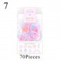 45pcs/bag Kawaii List Diary Cute Diary Flower Stickers Scrapbooking Japanese Stationery Decoration C