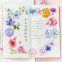 45pcs/bag Kawaii List Diary Cute Diary Flower Stickers Scrapbooking Japanese Stationery Decoration C