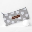 1PCS Small Fresh Origin Lattice Pencil Case Office Stationery And School Supplies High Capacity Canv