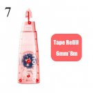 6mm*8m Cute Transparent Dot Glue Tape Decorative Double Sided Tape For Kids Scrapbooking Photo Album
