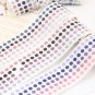 1 Pcs Dot Masking Tape Wide Washi Tape Basic Colorful Round Adhesive Tape DIY Scrapbooking Journal S
