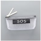 Transparent Pencil Case Mesh Pencil Bag For Kids Girls Gift Office School Supplies Kawaii Stationery