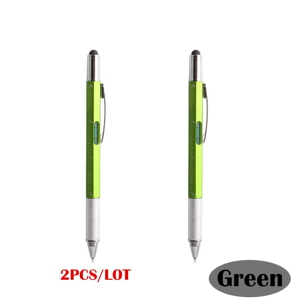2/11/15/pcs 7colors novel Multifunctional Screwdriver Ballpoint Pen Touch Screen Gift Tool School of