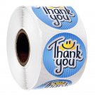 500pcs/roll thank you stickers seal labels handmade custom sticker scrapbooking for gift decoration 