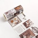 1 PCS Vintage Washi Tape Fall Film Masking Tape Diary Diy Scrapbooking  Journal Stationery School Of