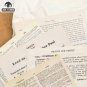 Mr.paper 2 Designs 57pcs Ancient Vintage Letters Scrapbooking/Card Making/Journaling Project DIY Kra
