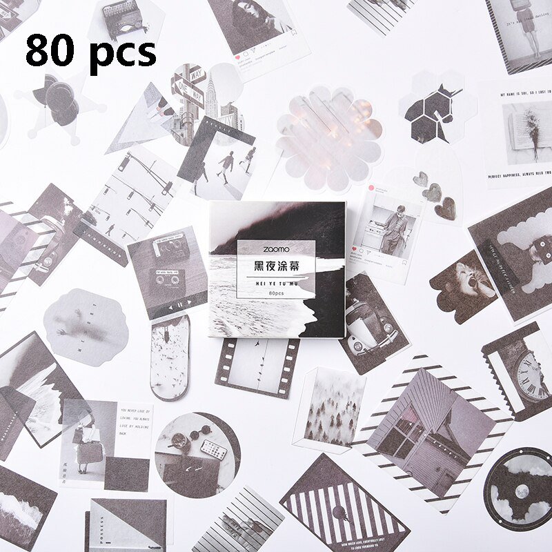 60/40 Pcs/lot Stickers Vintage Journal Stickers Travel Stickers Srapbooking Journal Craft Diary Ablu