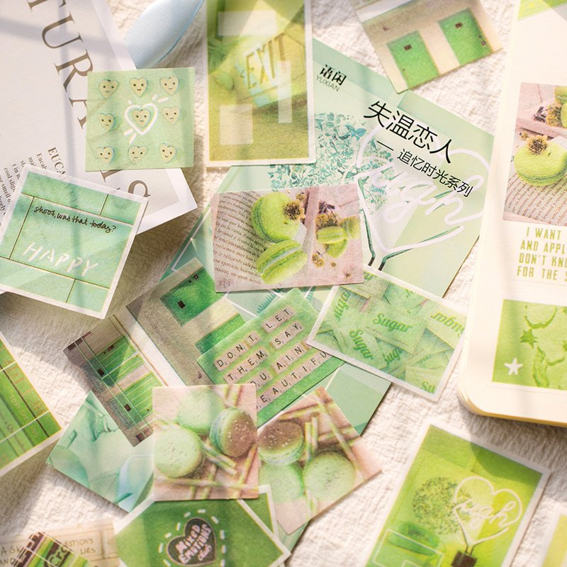 60/40 Pcs/lot Stickers Vintage Journal Stickers Travel Stickers
