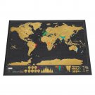 Deluxe Erase World Travel Map Scratch Off World Map Travel Scratch For Map 82.5x59.4cm Room Home Off