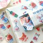 Mr.paper 40Pcs/box 24 Designs Hot Kawaii Scrapbooking Deco Stickers Flake Vintage Fairy Tale Kid Sti