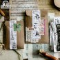 Mr.paper 30Pcs/pack 8 Designs Old Time Scenery Antique Ticket Artistic Stickers Bullet Journal Deco 