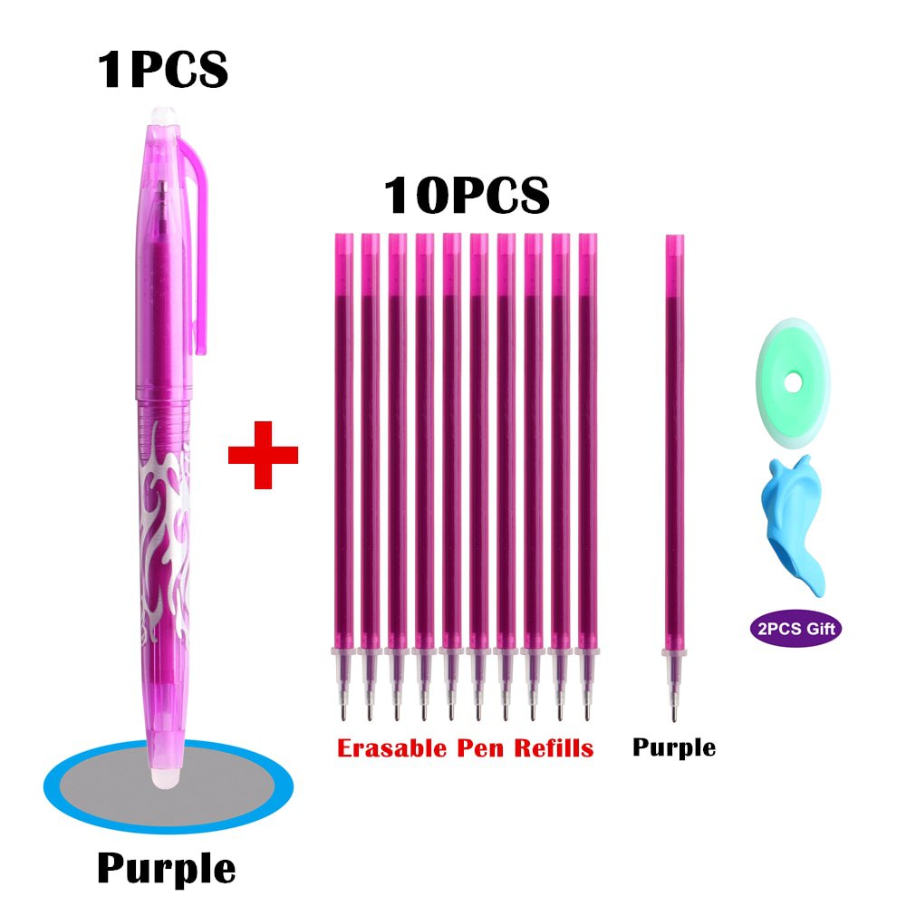 11/22/Set Erasable Pen Set Colorful 8 Colors Gel Pen Set For School