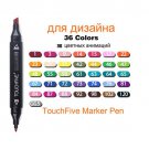 Touchfive Markers Sets markers for drawing painting set sketch marker pen set 24/30/48/60/80/168 Col