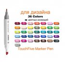 Touchfive Markers Sets markers for drawing painting set sketch marker pen set 24/30/48/60/80/168 Col