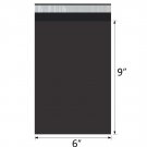 20pcs 15x23cm 6x9 inch pattern printed Poly Mailers Self Seal Plastic Envelope Bags - Black