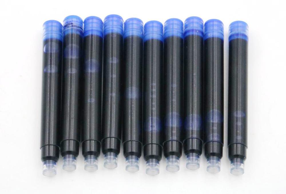 25pcs Jinhao Black Universal Fountain Pen Ink Cartridges pen refill ...