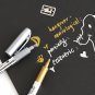 Metal Color Painting Art Marker 1.5mm Waterproof Permanent  DIY Manga Drawing Craft Pens Stationery 