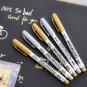 Metal Color Painting Art Marker 1.5mm Waterproof Permanent  DIY Manga Drawing Craft Pens Stationery 