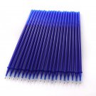12/20Pcs/Set Gel Pen 0.5mm Erasable Washable Handle Erasable Pen Refill Rod Blue Black Ink School St