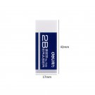 10PCS DELI eraser 7536 2B eraser clean without leaving any trace wholesale student supplies eraser -