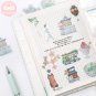 Mr.paper 40Pcs/bag 24 Designs Cute Diary Sticker Scrapbooking Heart Beat Series Japanese Kawaii Crea