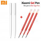 Original Xiaomi Mi Gel Pen MI Pen 9.5mm No Cap Bullet Pen Black Pen PREMEC Smooth Switzerland Refill