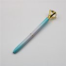 Mini Ballpoint Pen Metal Diamond Cristal Pencil 1 mm Black Ink Colored Rotating Slim Ball Point Pen 