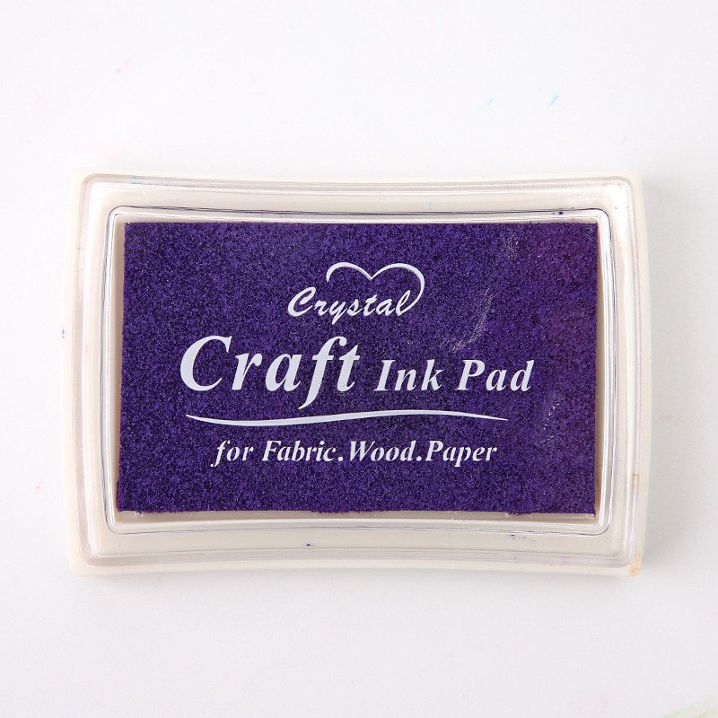 Mr Paper 15 Colors Inkpad Handmade DIY Craft Oil Based Ink Pad for