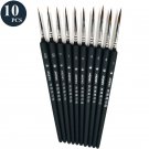 Premium Quality Paint Brush Set Sable Hair Miniature Hook Line Pen for Detail Art Painting Brush Art
