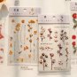1 pc Cute Flower Stickers Transparent PET Sticker Plant Decoration Korean Stickers Scrapbooking Jour