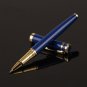 Luxury Metal Silver Black Signature Ballpoint Pens for Business Writing Office School Supplies Stati