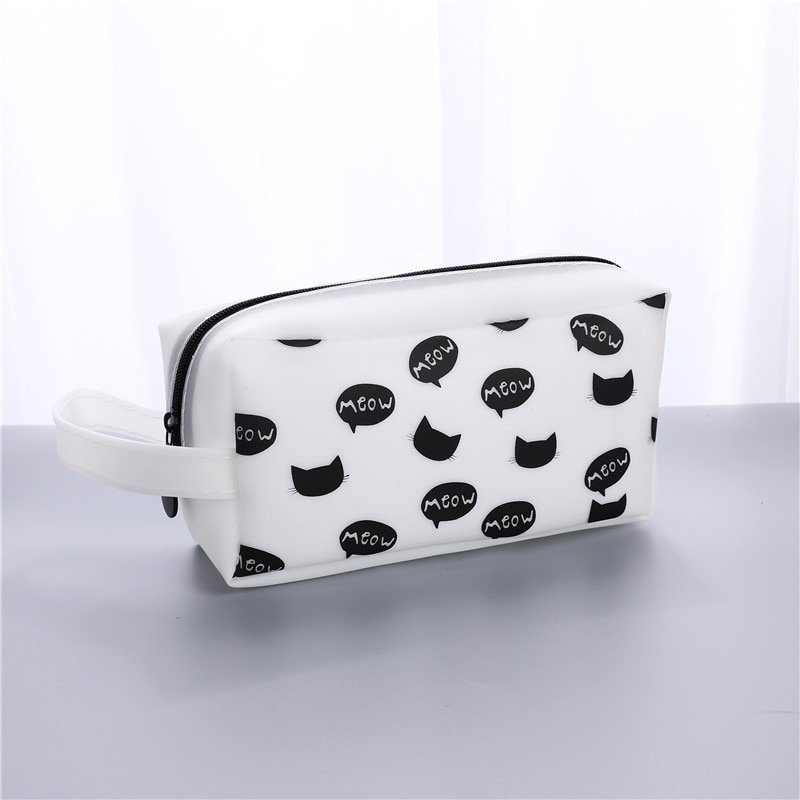 Creative Kawaii Cat School Pencil Cases Bags Cute Gel Pen Large Capacity Box Pouch Office School Sta