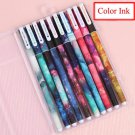 10pcs 6pcs Colorful Flower Gel Pen Office Stationary Kawaii School Supplies Canetas Cute Pen Lapices