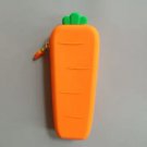 2020 Sharkbang Creative Carrot Series Silicone Soft Pencil Case Penholder Organizer Bag Kawaii Stati