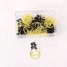 TUTU 10 pcs/lot Creative Kawaii pineapple ice cream bulb Shaped Metal Paper Clip Bookmark Stationery