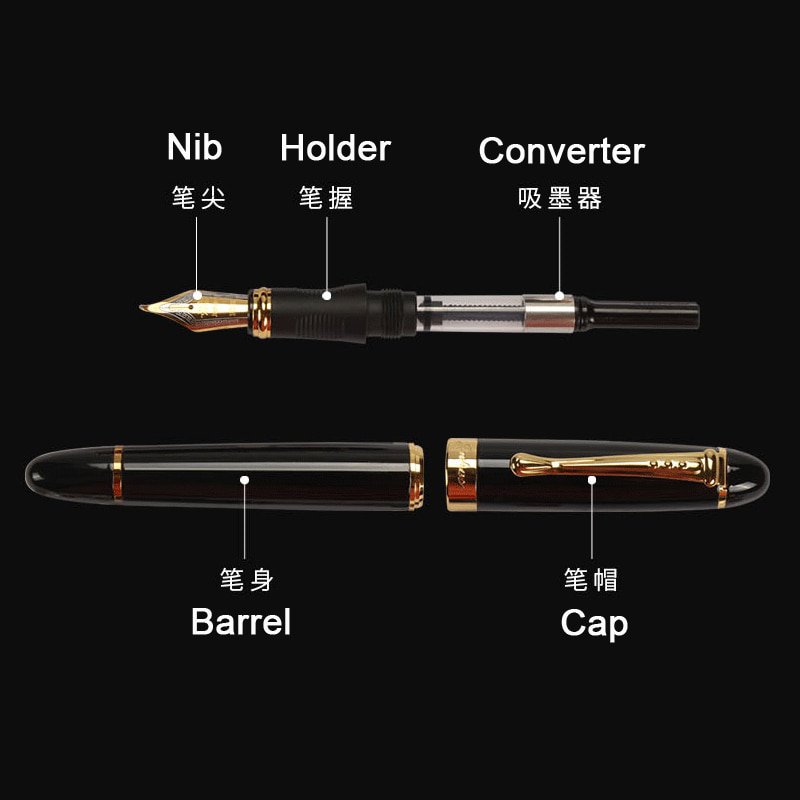 Jinhao X450 Classics Thick Body 1.0mm Bent Nib Calligraphy Pen High