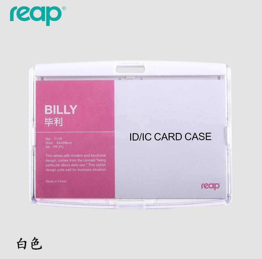 ID Card holder Acrylic Badges Passport IC Work Permit Card name Tag Employee Badge holder (st