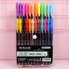 12/16/24/36/48 Colors Gel Pens Set Pastel Neon Metallic Glitter pen Highlighter Flash pen for Art Ma