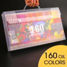 Andstal 48/72/120/160 Colors Professional Color Pencil Set Oil Watercolor Wood Colored Pencils paint