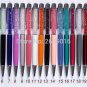 Creative Diamond on top Crystal ballpoint pen with gift box case promotional items gift pen - Blue, 