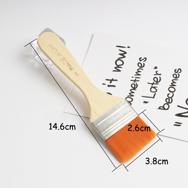 EZONE Nylon Hair Painting Brush Oil Watercolor Water Powder Propylene Acrylic Different Size Paint B