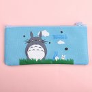 kawaii Totoro Canvas Pencil Case Creative Oxford cloth Zipper Student Pencil Bag Office School Suppl